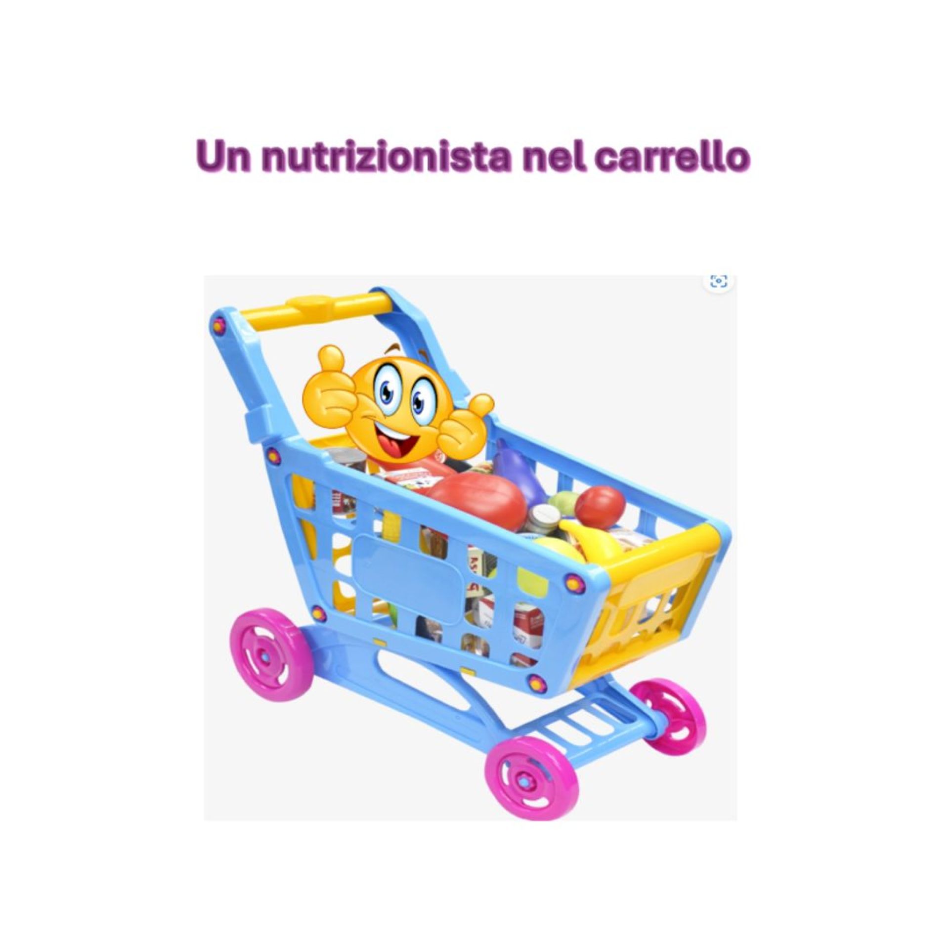 Un nutrizionista nel carrello